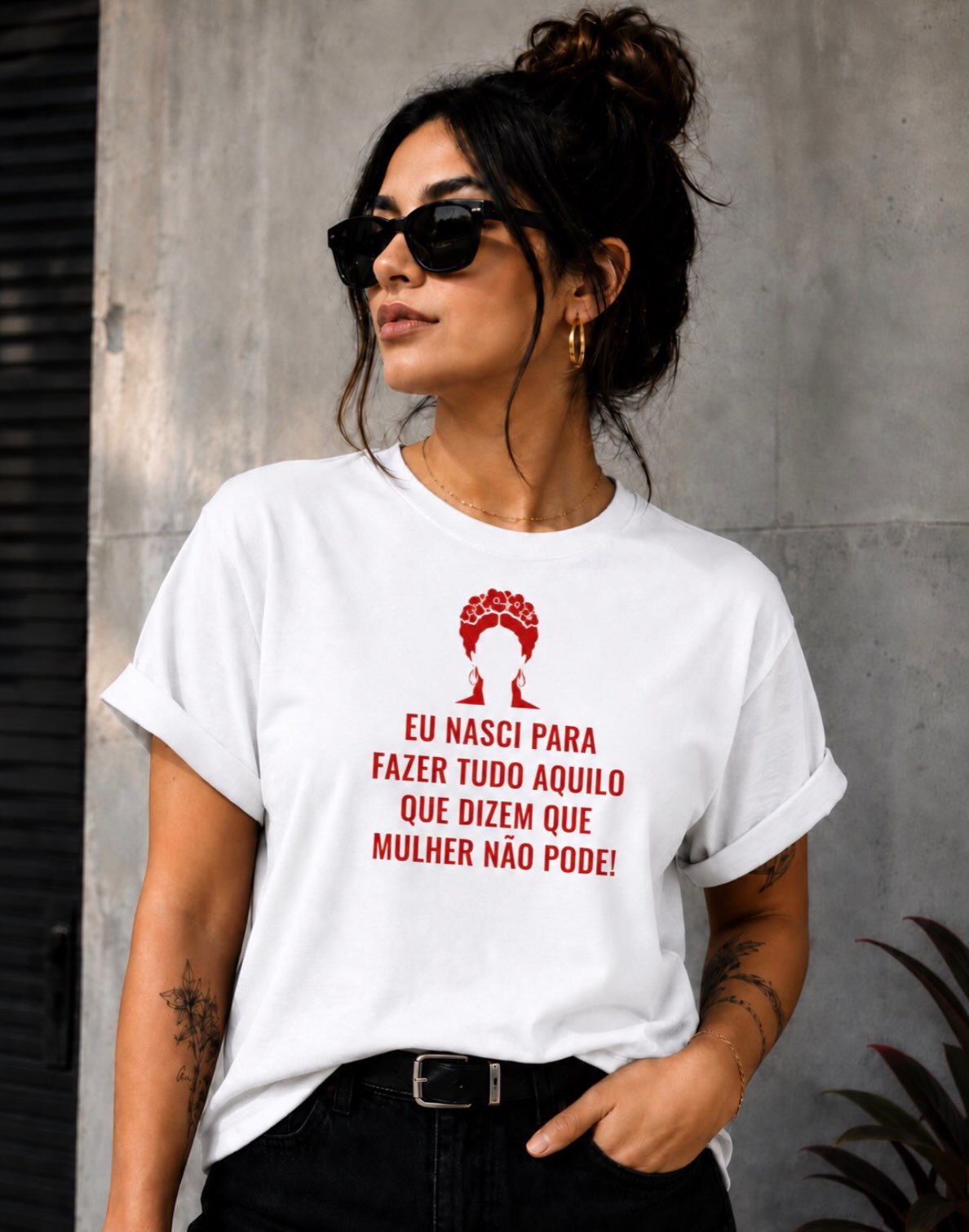 Camisa Mulher Pode