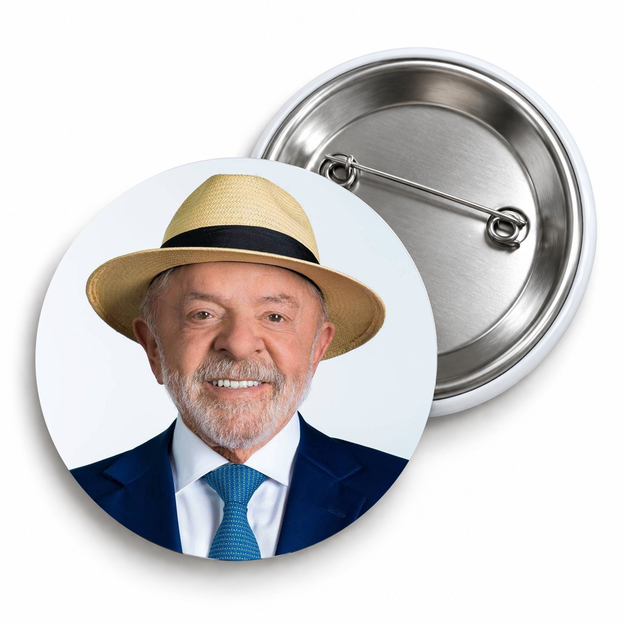 Botton Lula de Chapéu