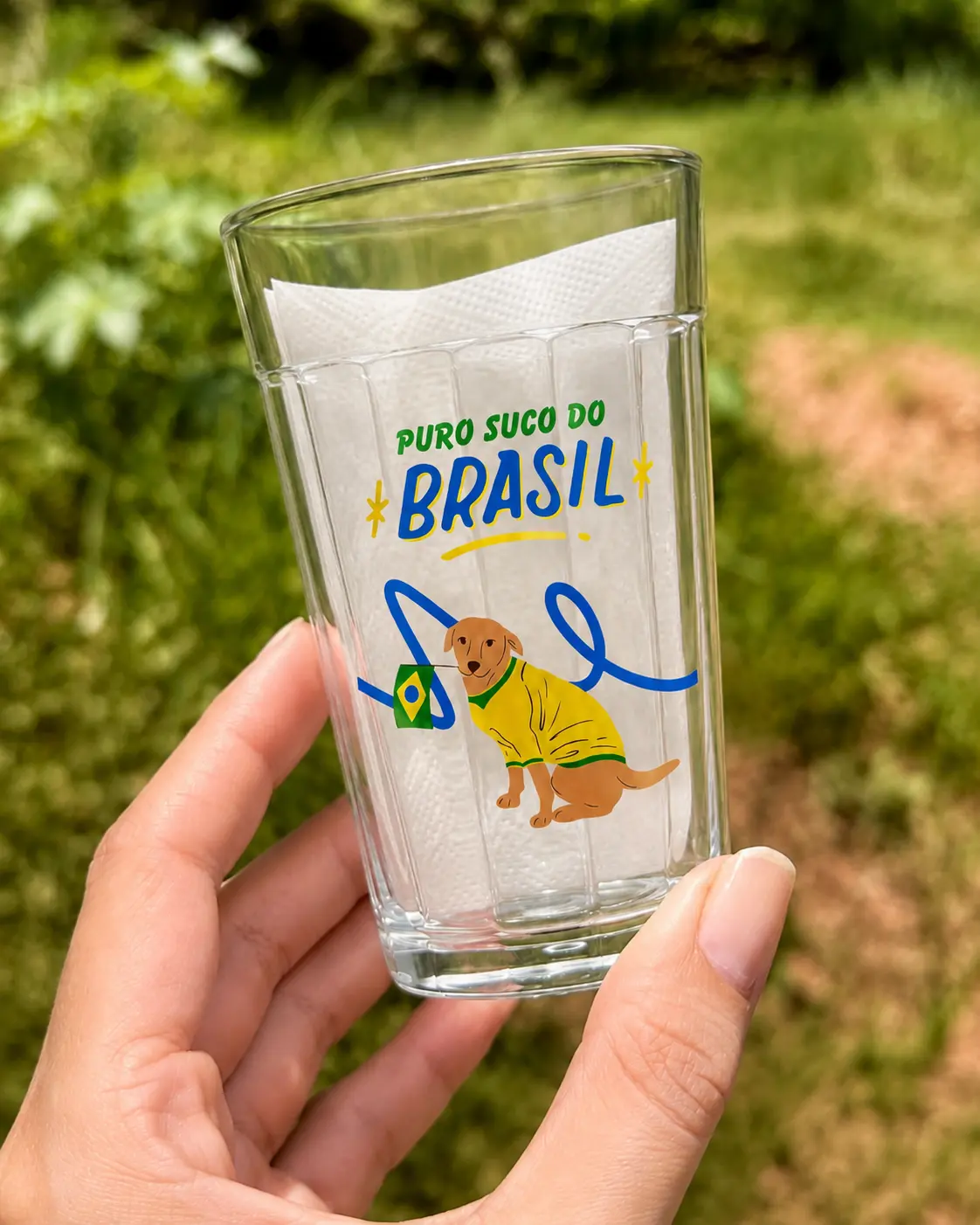 Copo Puro Suco do Brasil