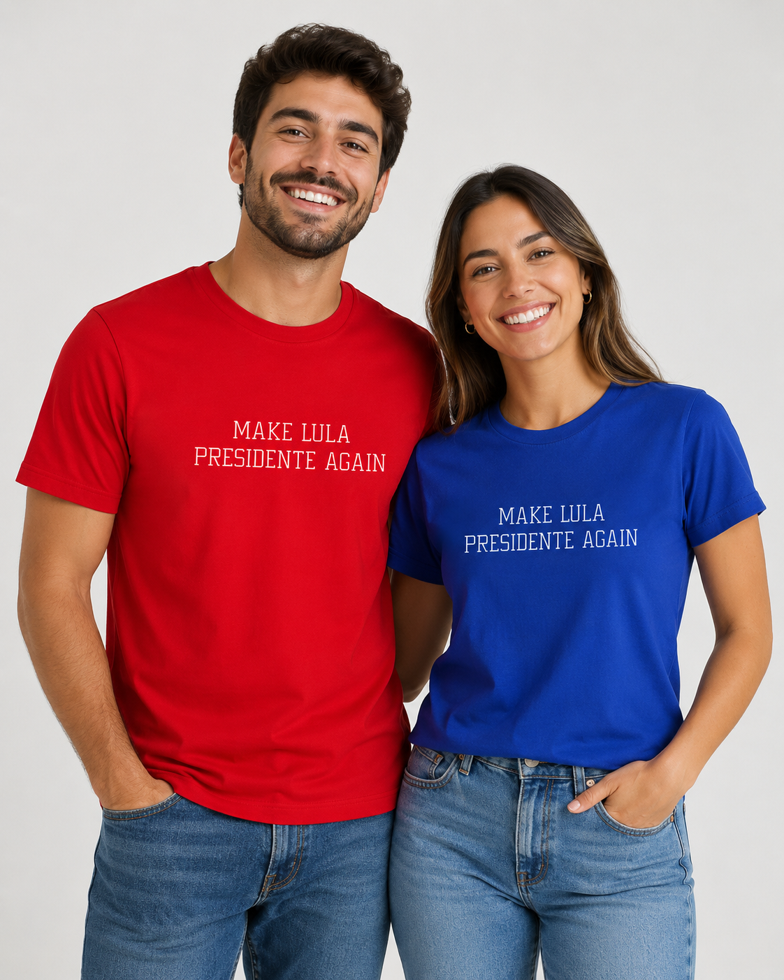 Camisa Make Lula Presidente Again