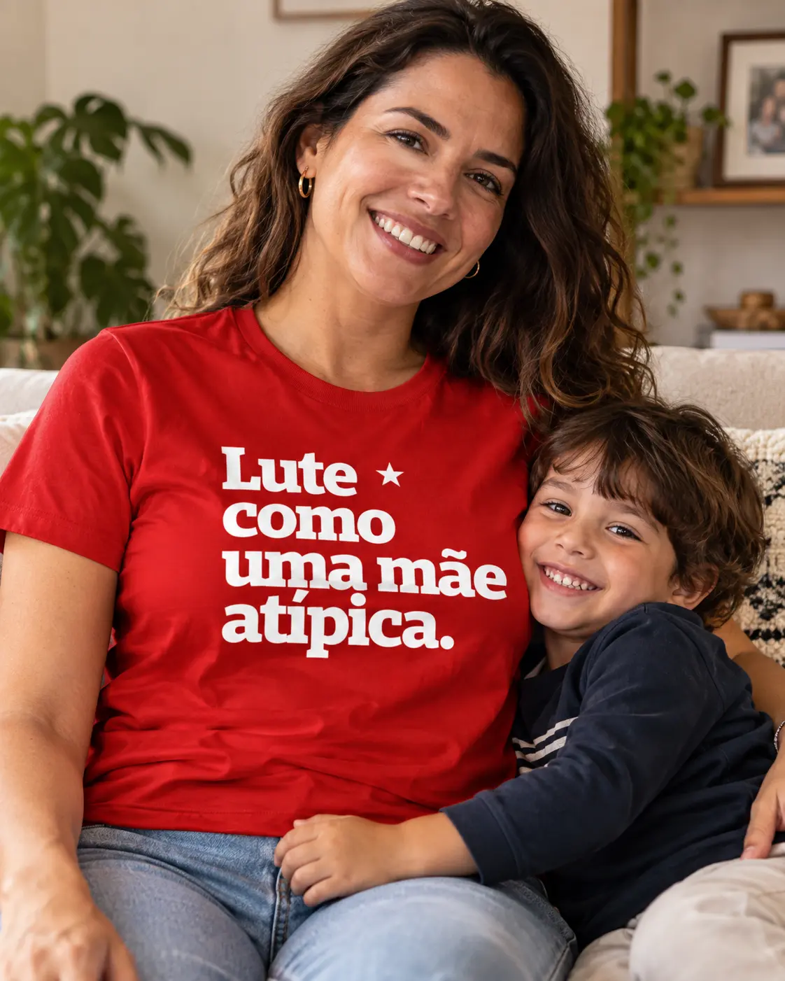 Camisa Lute Como Uma Mãe Atípica