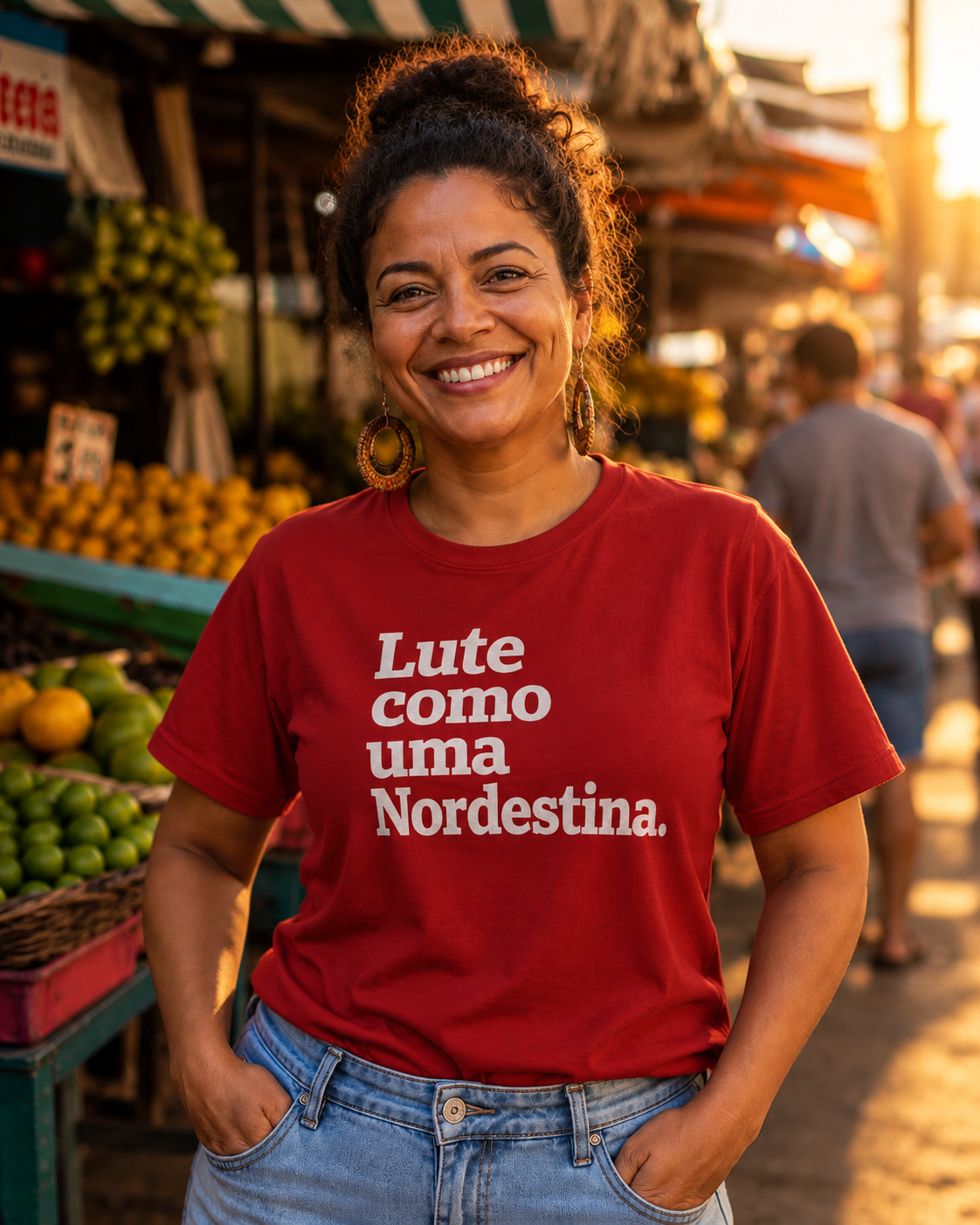 Camisa Lute como uma Nordestina