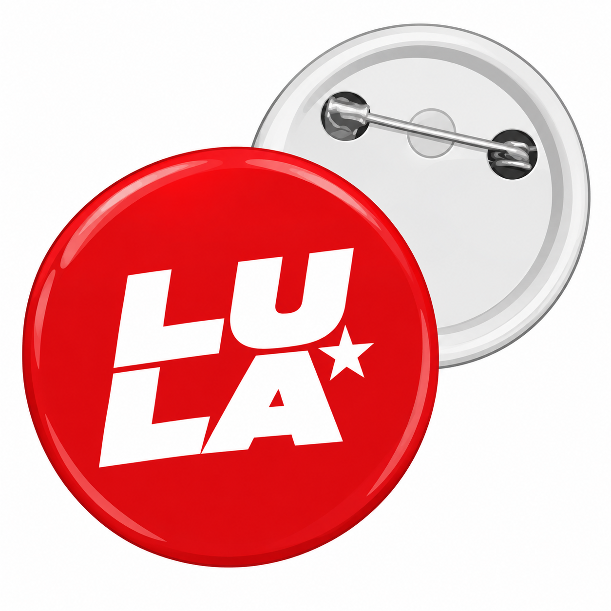 Botton Lula Vermelho
